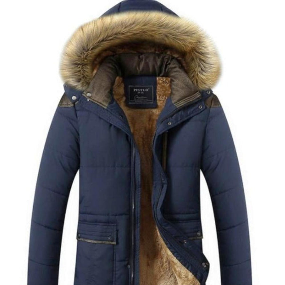 Winter Hooded Men's Jacket