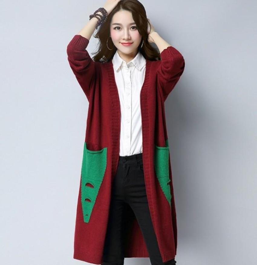 Mid Length Ladies' Cardigan