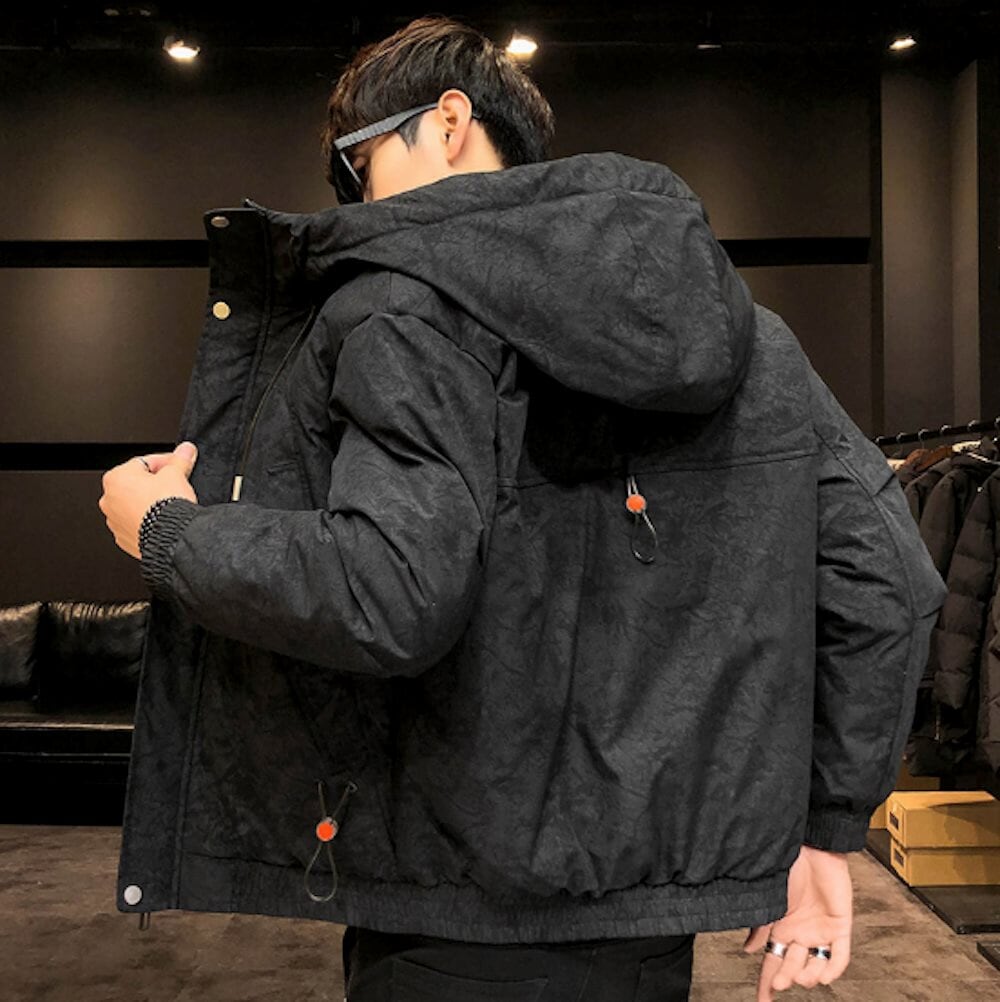 Windproof Hooded Jacket for Men