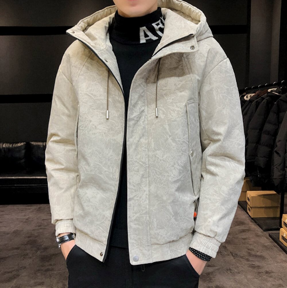 Windproof Hooded Jacket for Men
