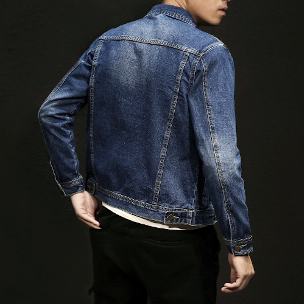 Trucker Style Men's Denim Jacket