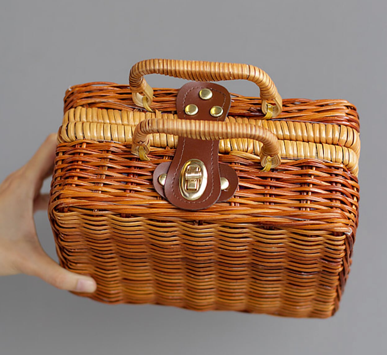 Small Retro Woven Purse