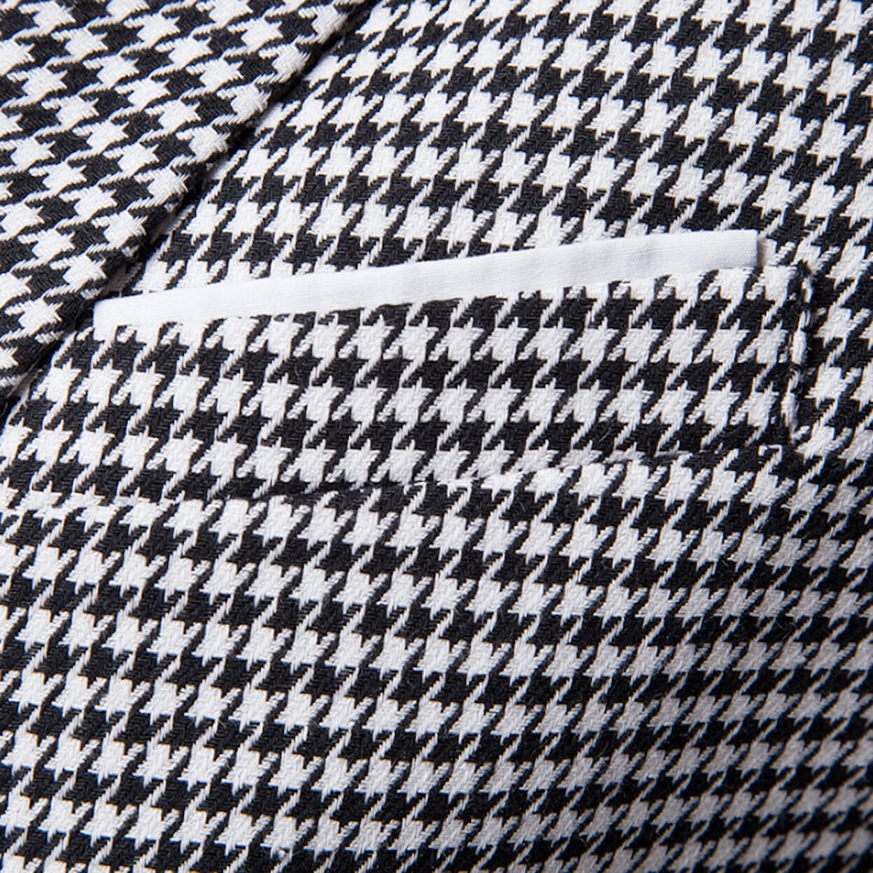 Houndstooth Pattern Men's Blazer