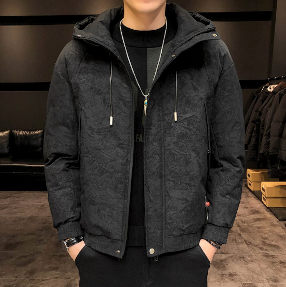 Windproof Hooded Jacket for Men