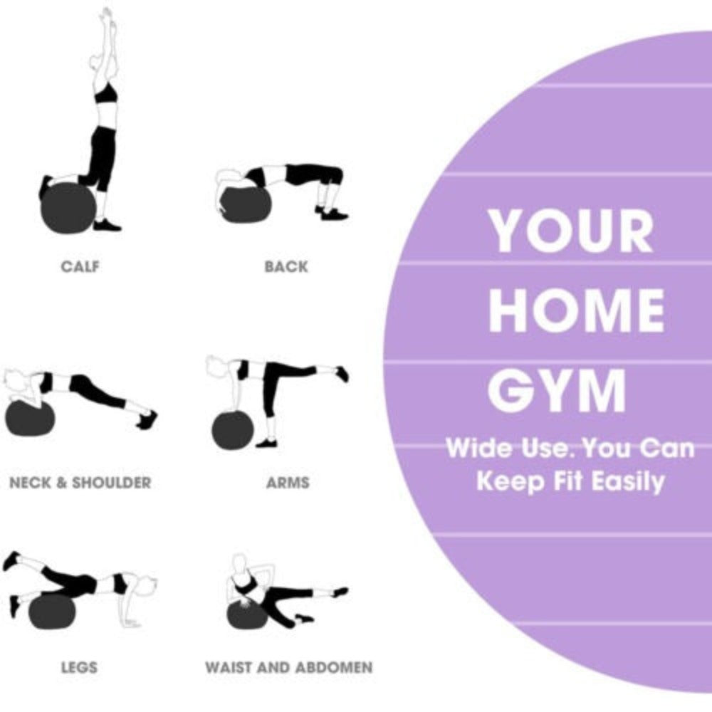Yoga Ball for At-Home Fitness Exercises