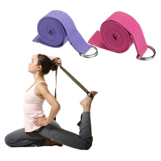 Adjustable Belt Set for Pilates and Yoga Stretch Training - Pack of 5