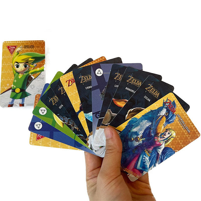 38PCS Zelda Amiibo Cards BOTW TOTK Hyrule Warriors NFC Cards (6)