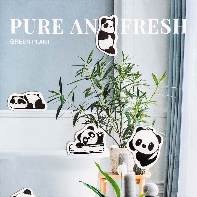 45PCS Panda Stickers for Creative Crafts