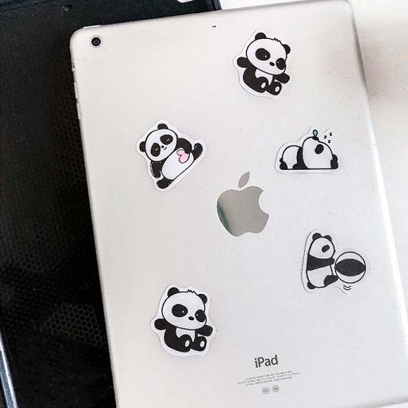 45PCS Panda Stickers for Creative Crafts