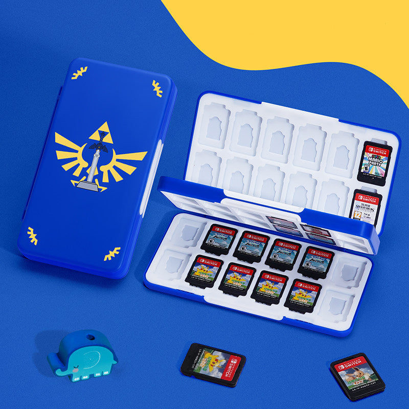 48 Slots zelda triforce Nintendo Switch Game Cartridge Case Game Card Storage (1)