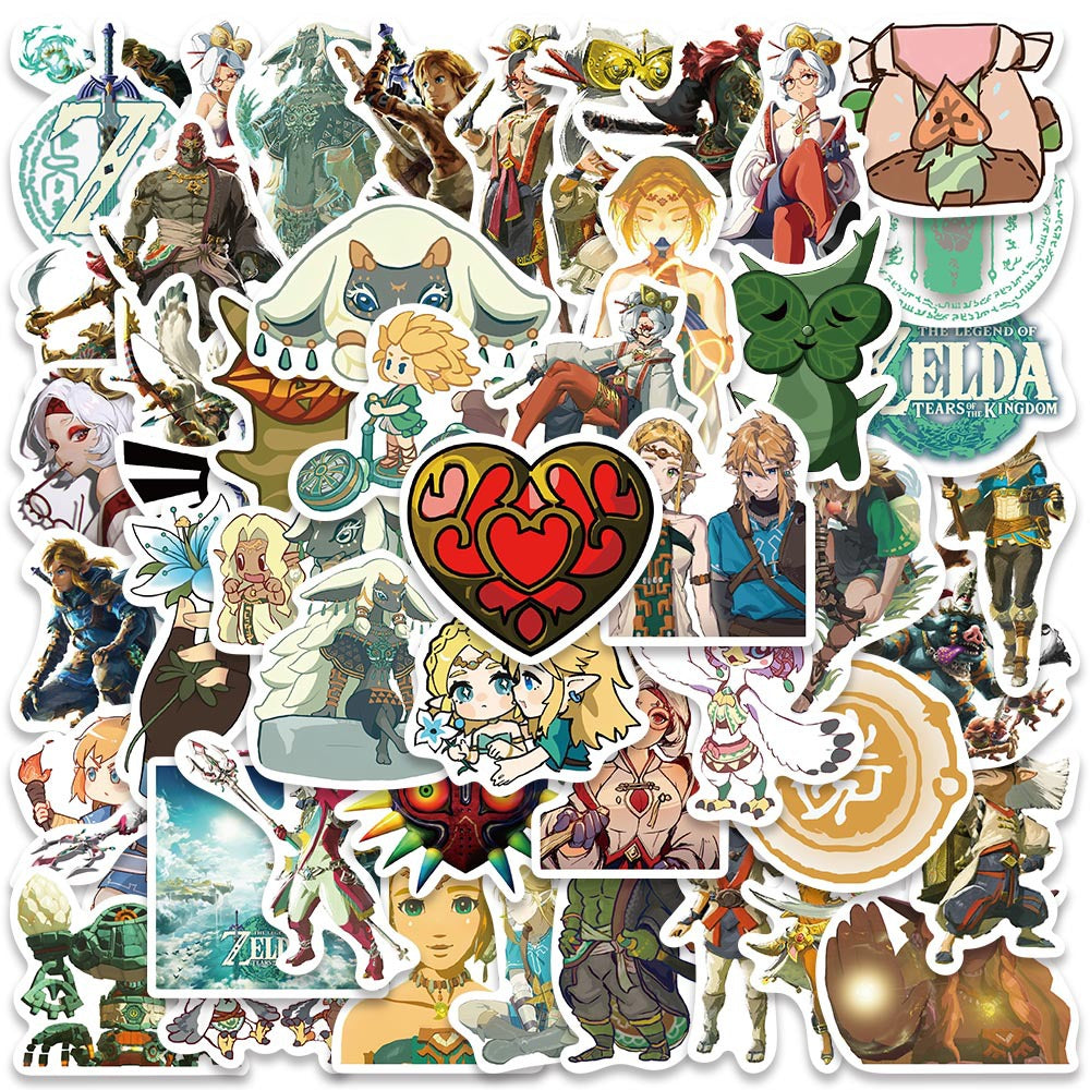Tears of the Kingdom Zelda Stickers