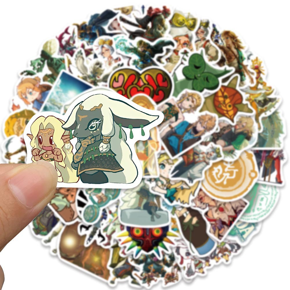 Tears of the Kingdom Zelda Stickers