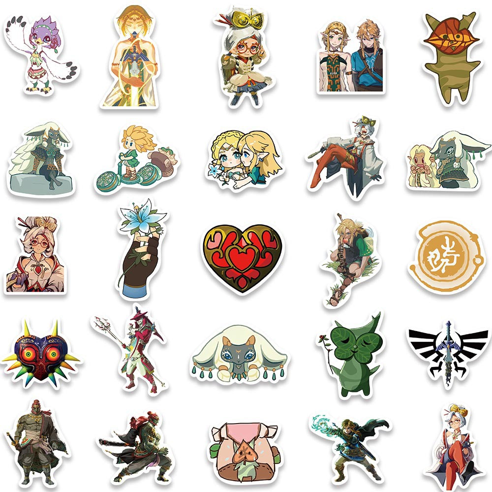 Tears of the Kingdom Zelda Stickers