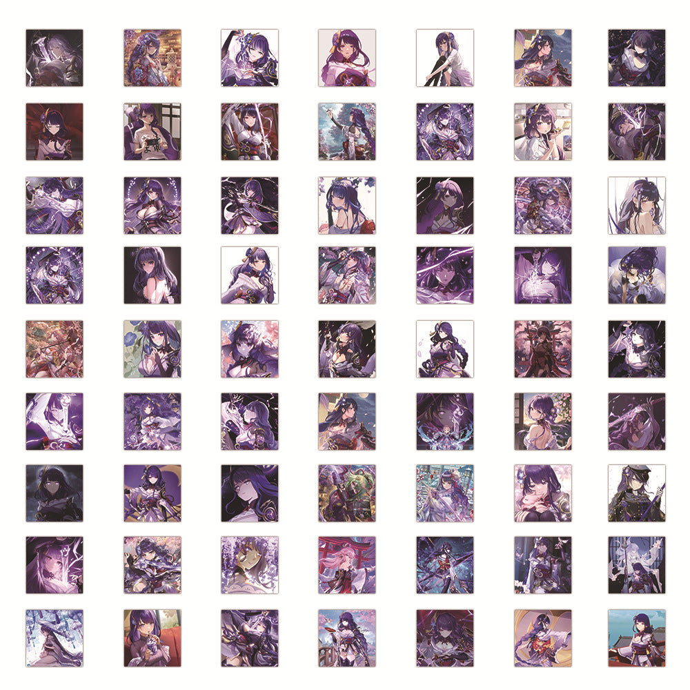 Raiden Shogun Decals: Customize and Express!