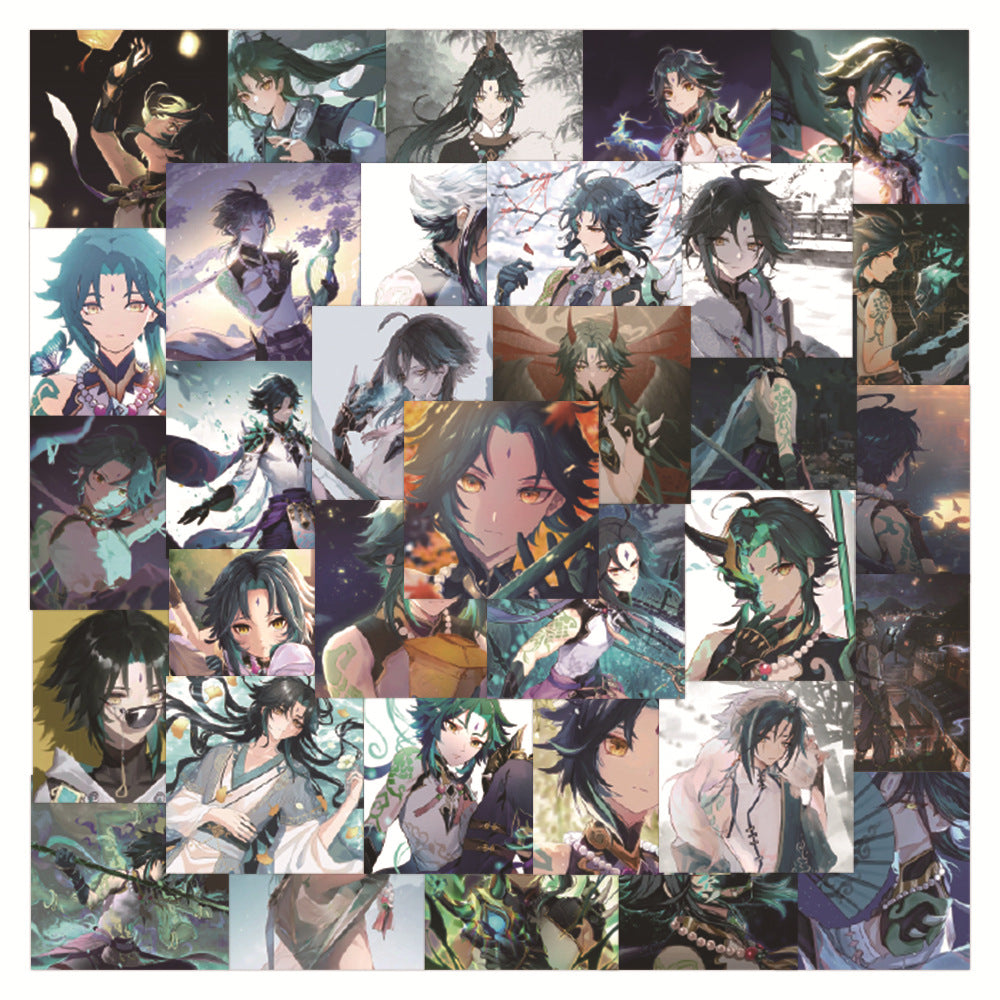 Genshin Impact Xiao Stickers: Stylish and Waterproof