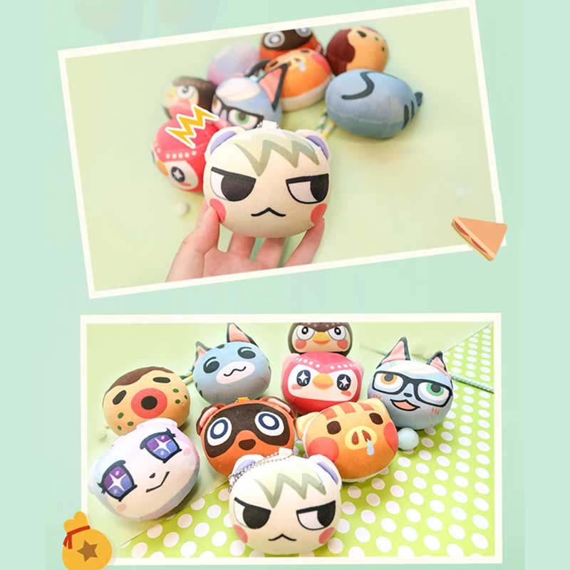 ACNH Plush Keychains with Animal Villagers