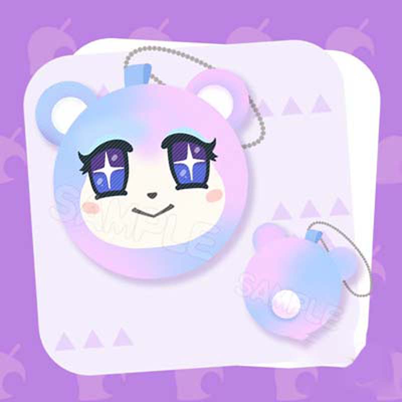 ACNH Plush Keychain Cute Animal Villager Plushie (2)