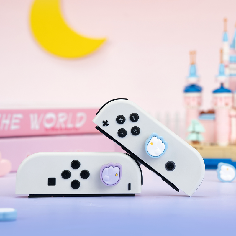 Switch Thumb Grips with Angel Wings
