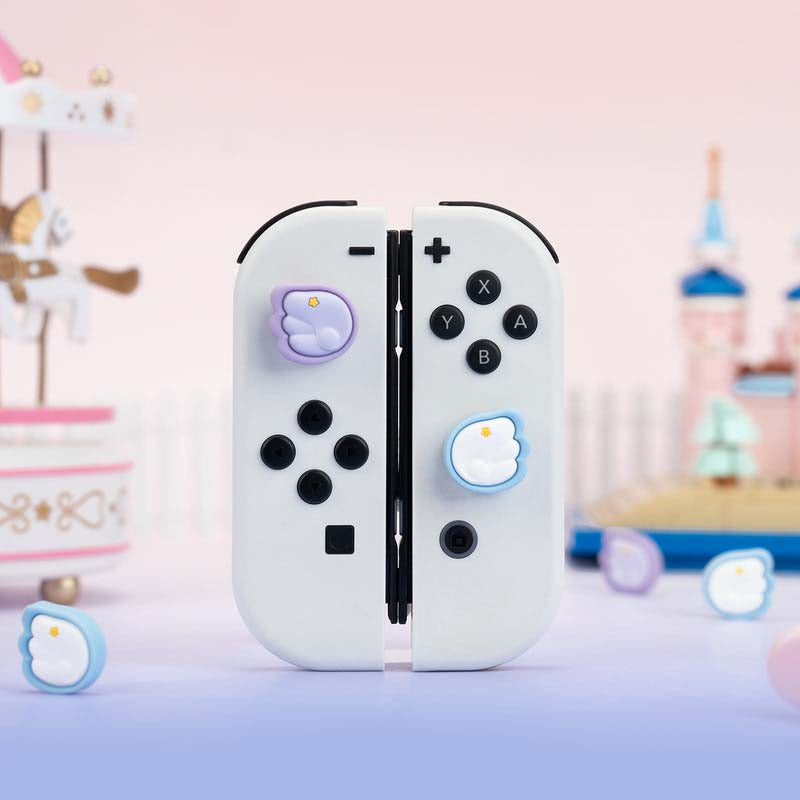 Switch Thumb Grips with Angel Wings