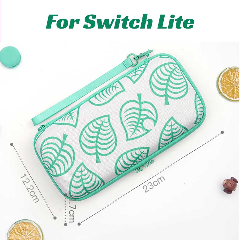 Animal Crossing Case for Nintendo SwitchSwithc Lite Cute Switch Lite Case Protective Storage ACNH Leaf Travel Case (2)