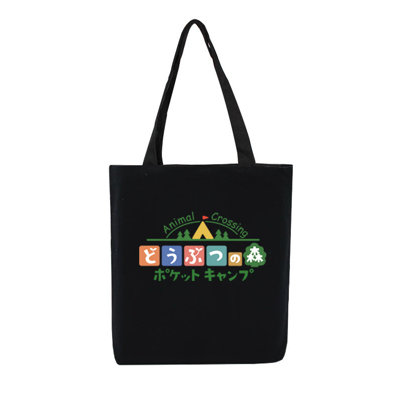 Animal Crossing Tote Bag Cute ACNH Shopping Bags Canvas Bag (3)