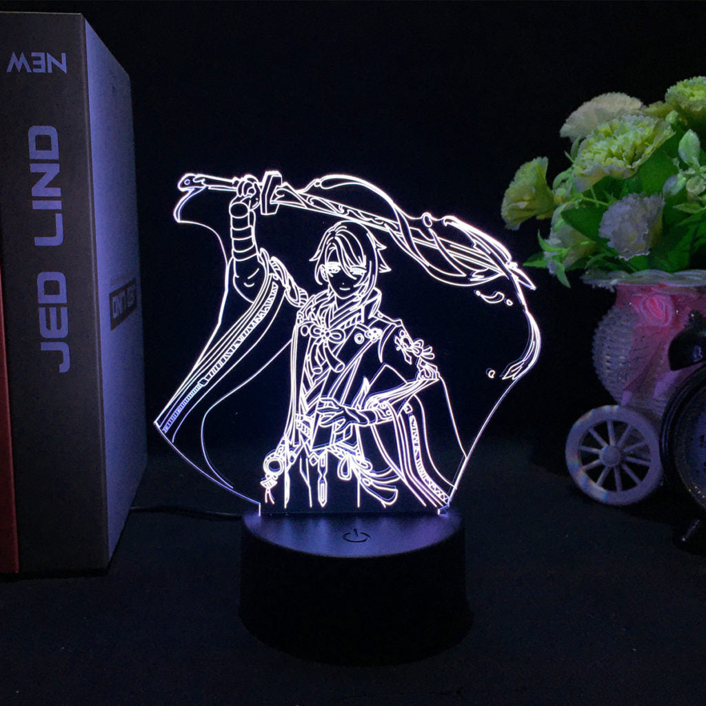 Ayato Genshin Impact LED Lamp