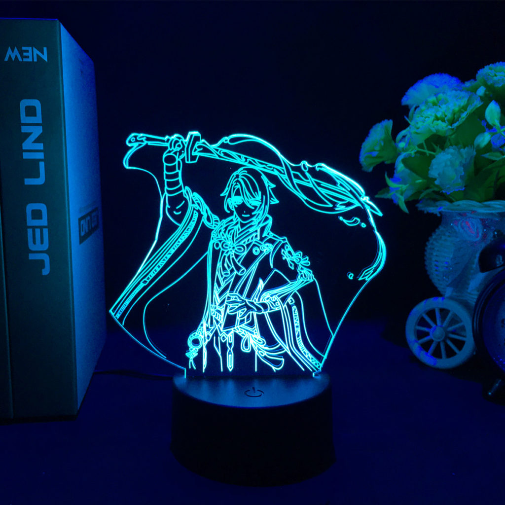 Ayato Genshin Impact LED Lamp