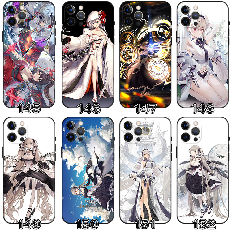 Azur Lane TPU Phone Case Collection