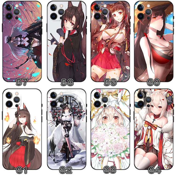 Azur Lane TPU Phone Case Collection