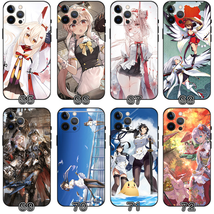 Azur Lane TPU Phone Case Collection