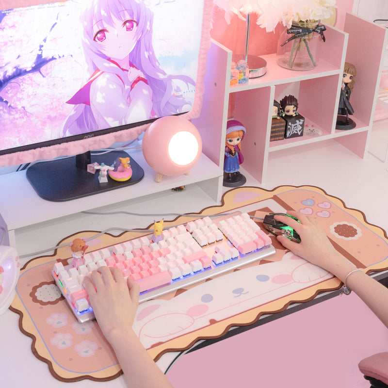 Cute Kawaii Gaming Desk Mat