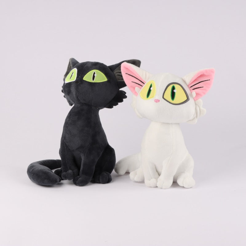 8-inch Cat Plush Toy - Baby-Safe