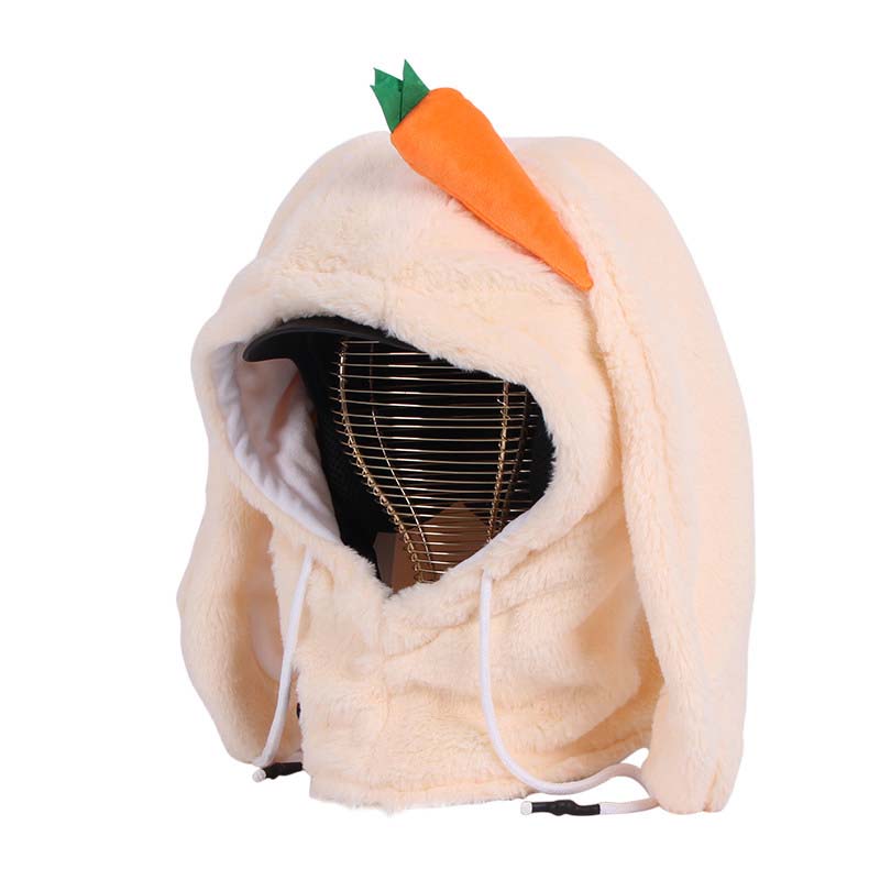 Bunny Balaclava Cute Ski Face Mask Kawaii Snowboard Face Cover Rabbit Cute Snowboarding Gear (2)