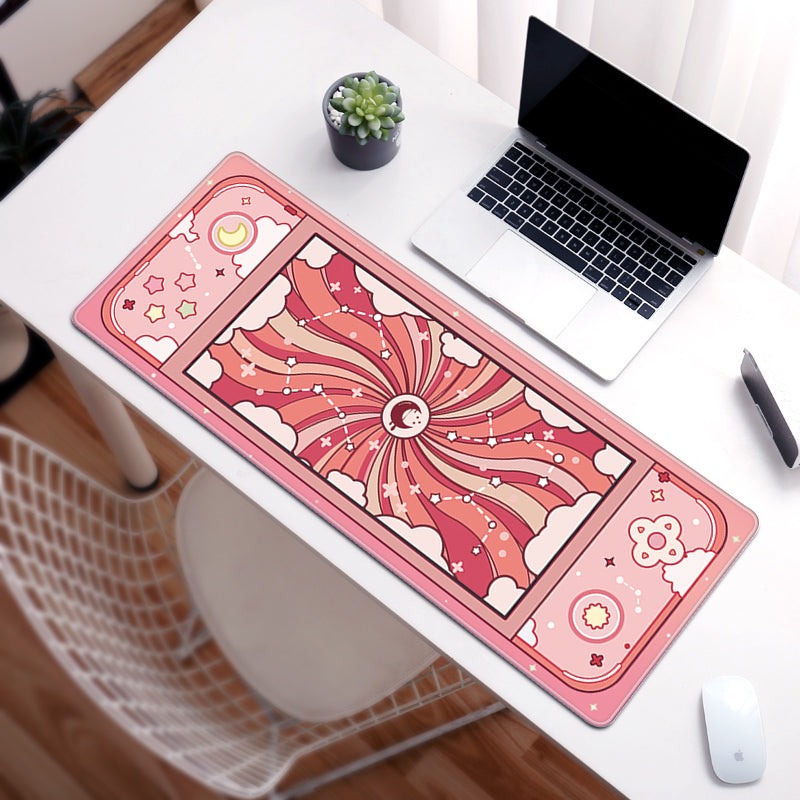 C33-19 Kawaii Sky Desk Mat Cute Gaming Mouse Mat Astronomy Gifts