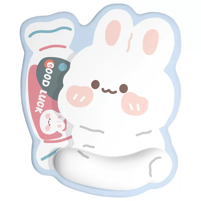 The Candy Bunny Mouse Pad & Keyboard Wrist Rest