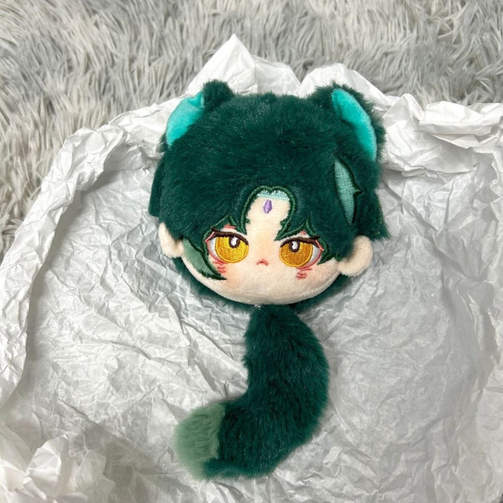 Cat Genshin Impact Plush Keychain Collection