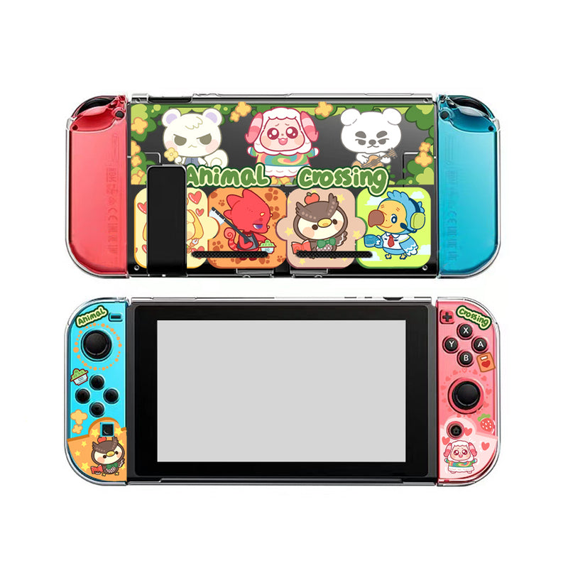Chibi ACNH Switch OLED Cover Set Animal Crossing Swtich Charging Dock (3)
