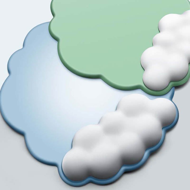Cloud Mouse Pad with Wrist Support