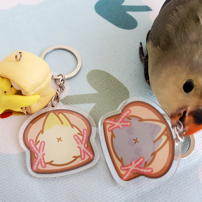 Cockatiel Key Rings with Cute Design