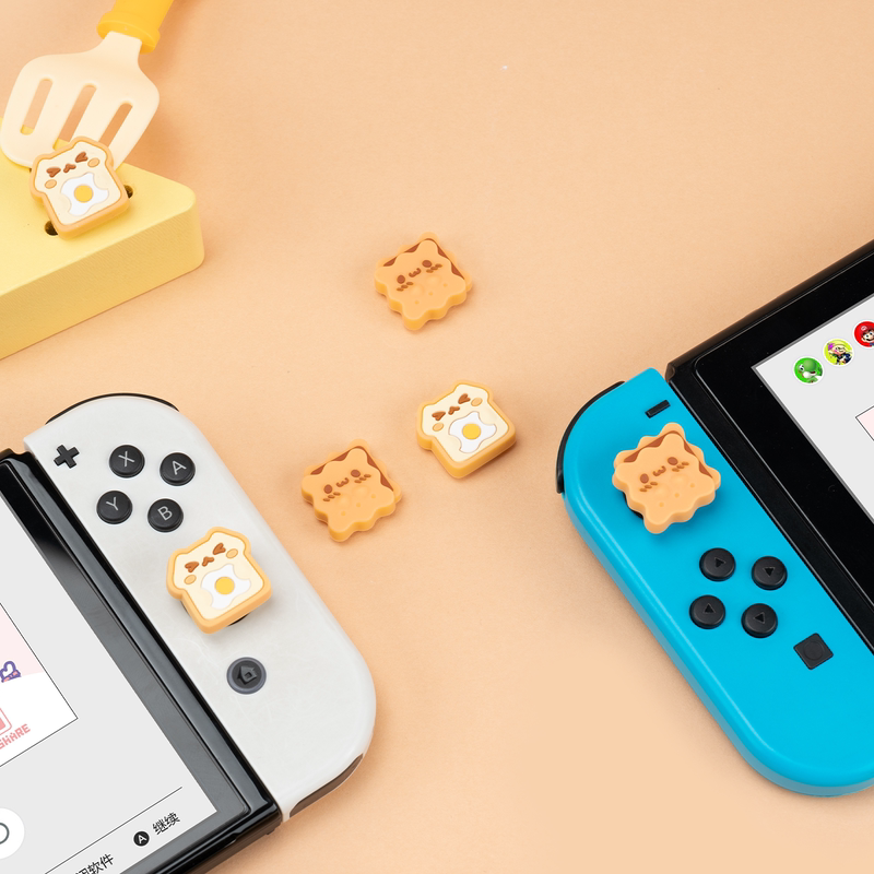 "Cookie x Toast" Switch Joystick Caps