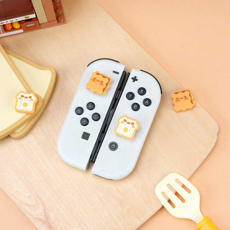"Cookie x Toast" Switch Joystick Caps