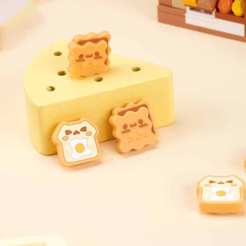 "Cookie x Toast" Switch Joystick Caps