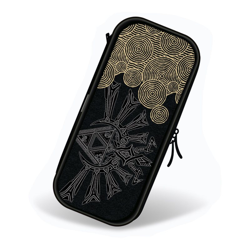 Cool Zelda Tears of the Kingdom Switch OLED Carrying Case Zelda TotK OLED Travel Bag (2)