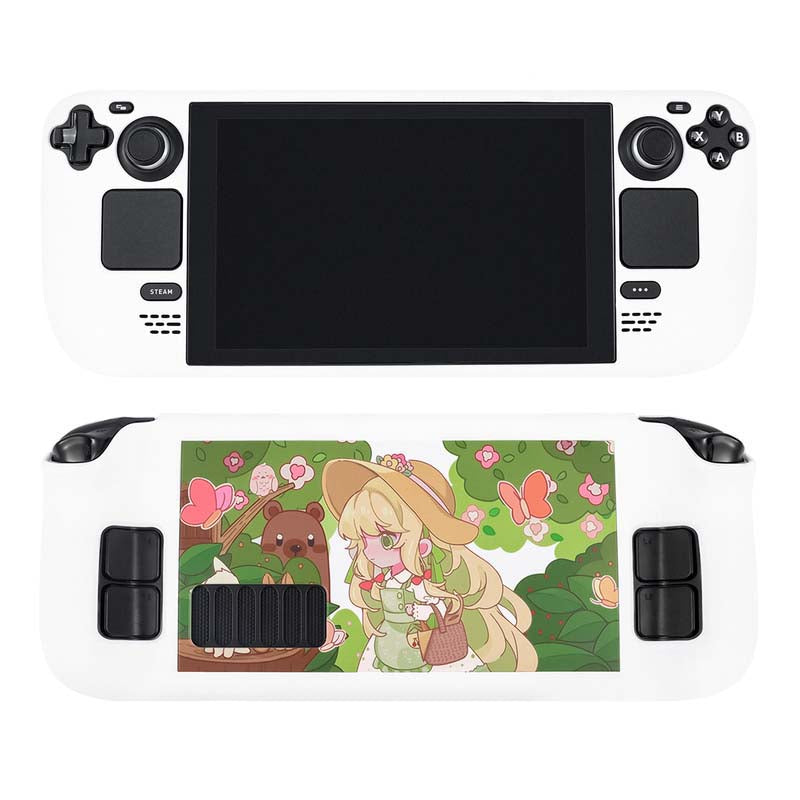 Cute Anime Steam Deck Case Kawaii Girls Steam Deck Covers (2)