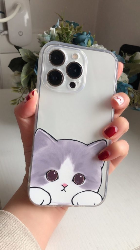 Cute Cat iPhone Case with Protection