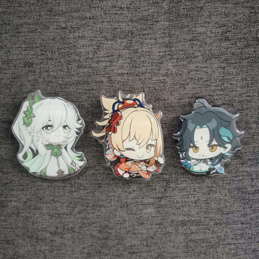 Chibi Genshin Impact Phone Holders