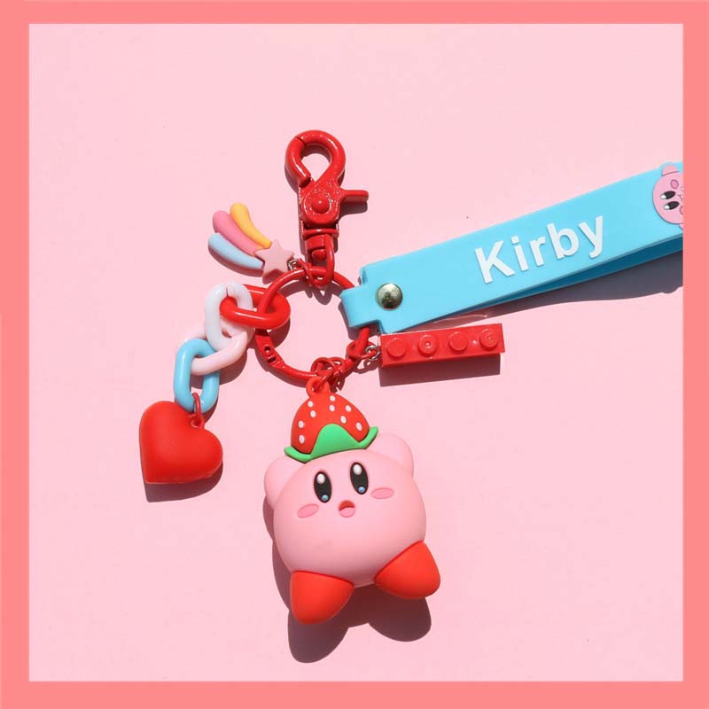 Cute Kirby Keychains: Highly Detailed Accessories