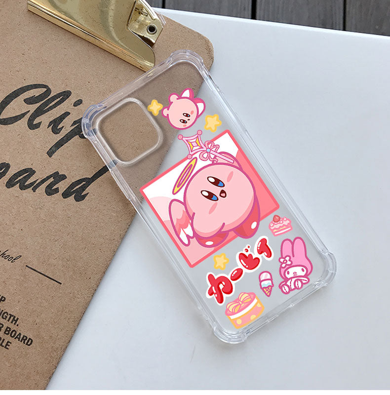 Transparent Kirby Phone Case for Fans