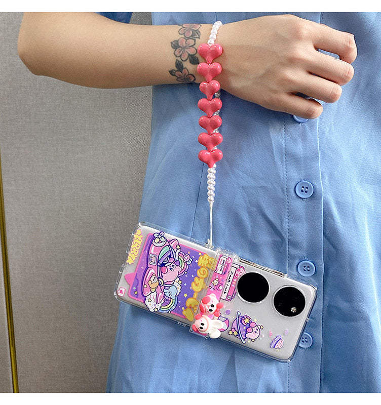 Kawaii Kirby Flip 4 Phone Cases