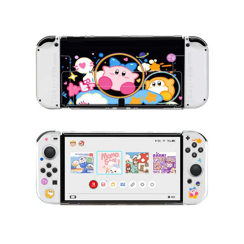 Cute Kirby Switch OLED Shell Case Kawaii Kirby Switch Cases (25)